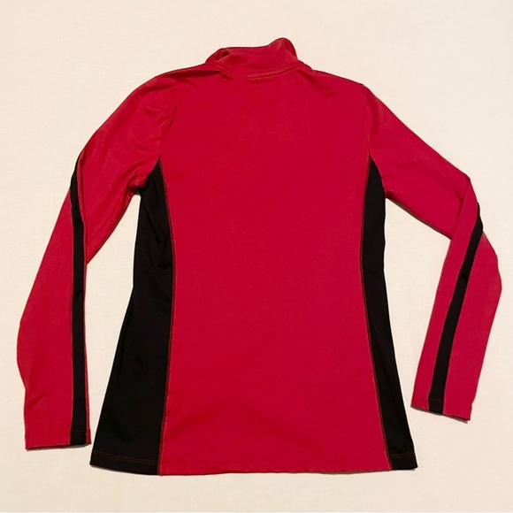 Ralph Lauren Woman's Size Small Top Active Wear Pullover Red Long Sleeve - Picture 11 of 16